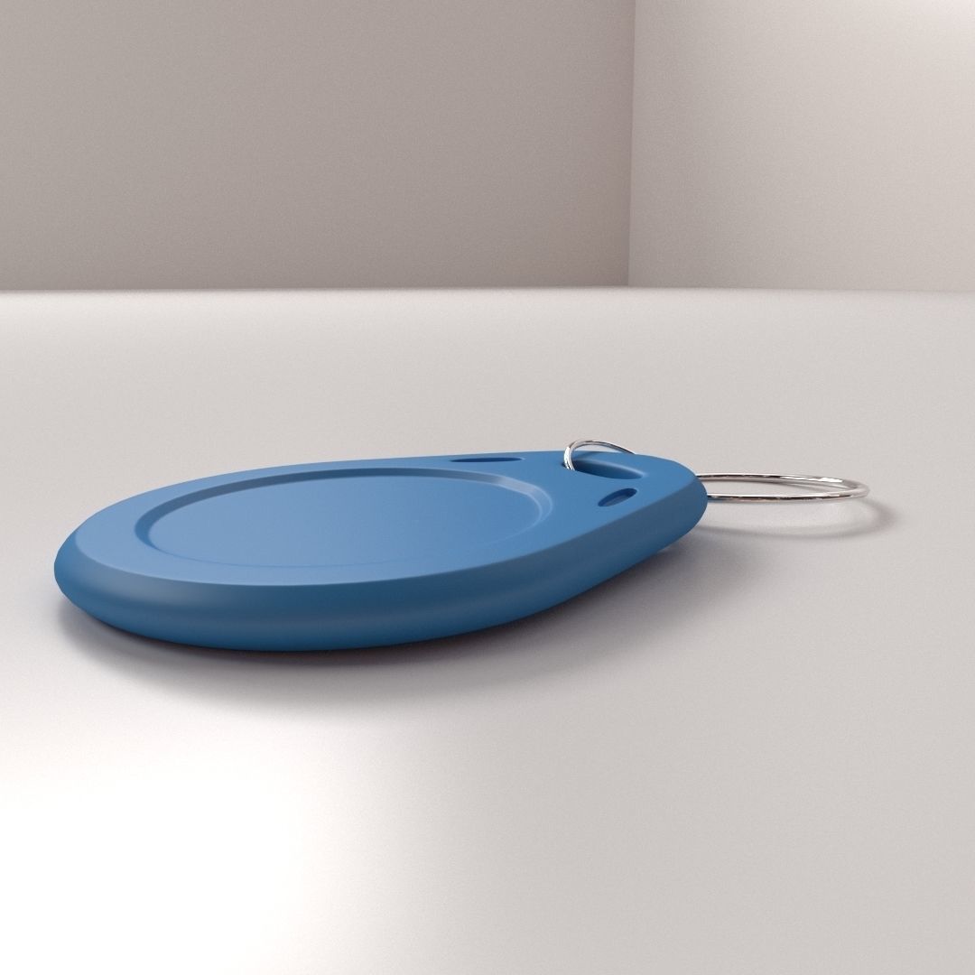 RFID Tag 3D model_2
