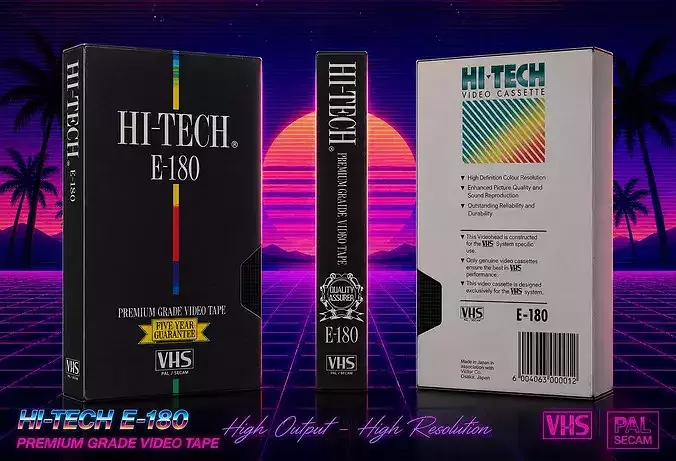 VHS Hi-Tech E-180