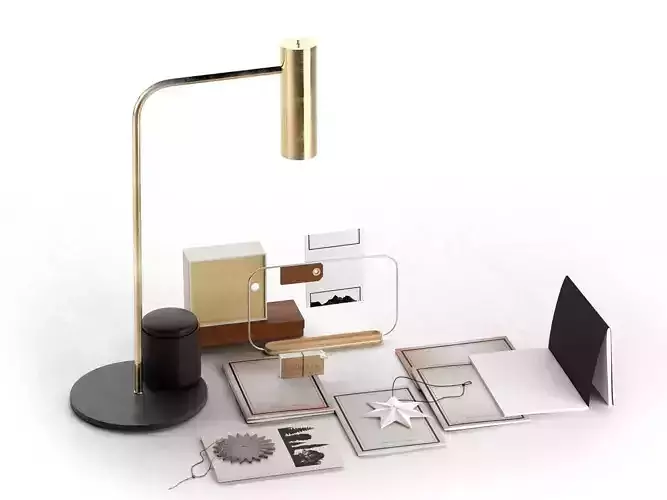 Desk Accessories With Table Lamp