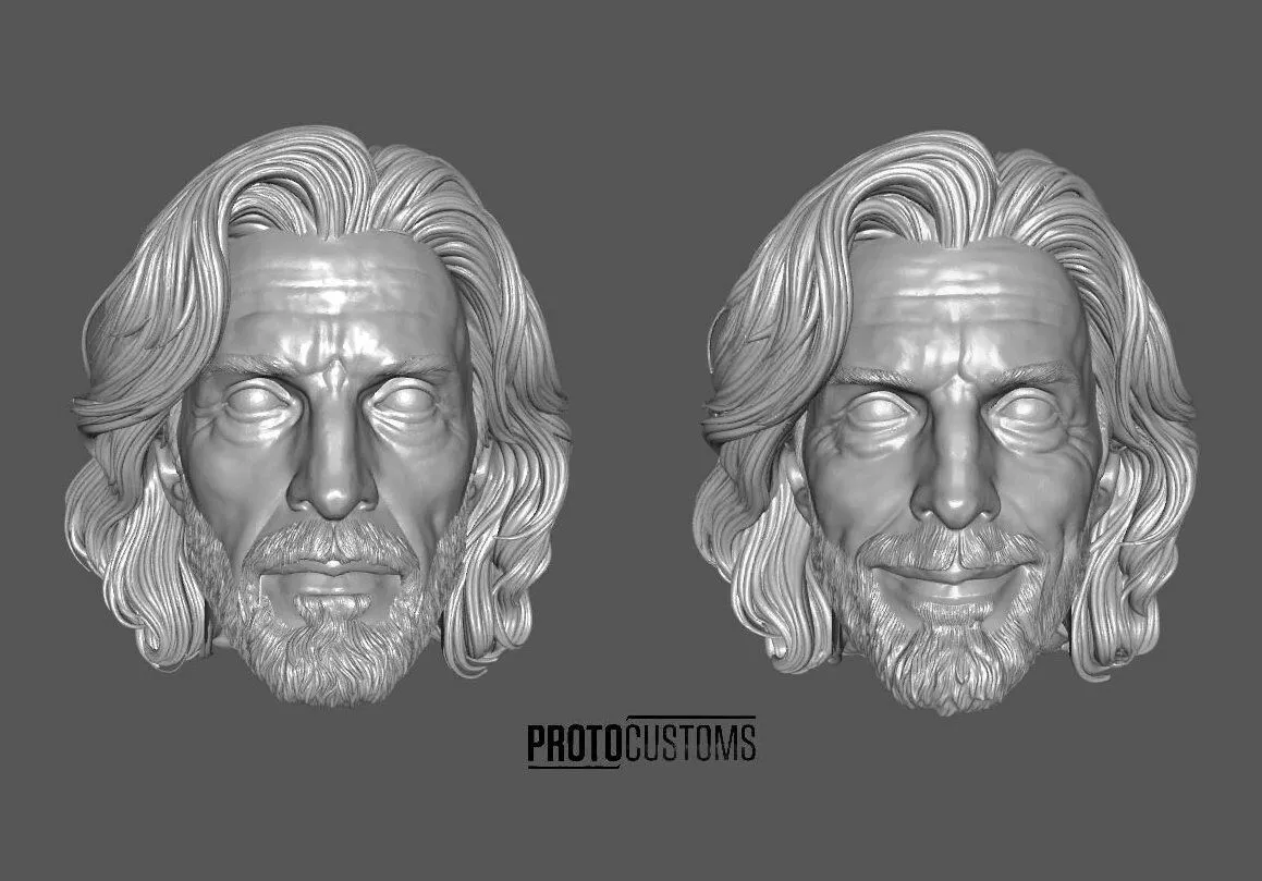 DC SMALLVILLE LIONEL LUTHOR HEADSCULPT 2-PACK EXPRESSIONS 3D print model