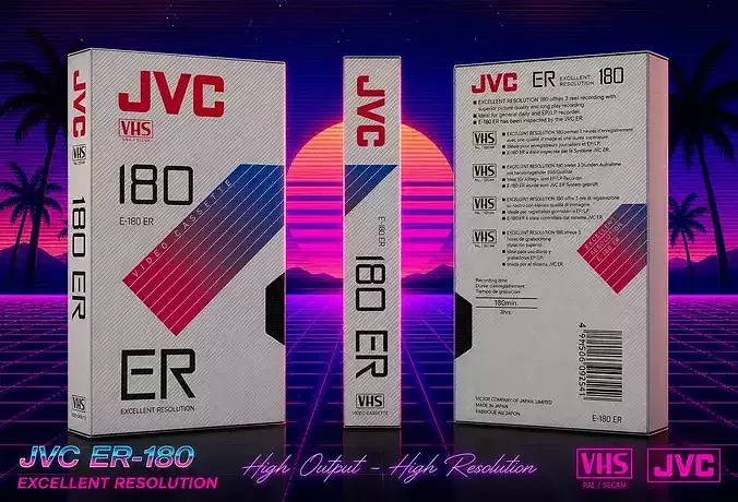 VHS JVC ER 180 VHS