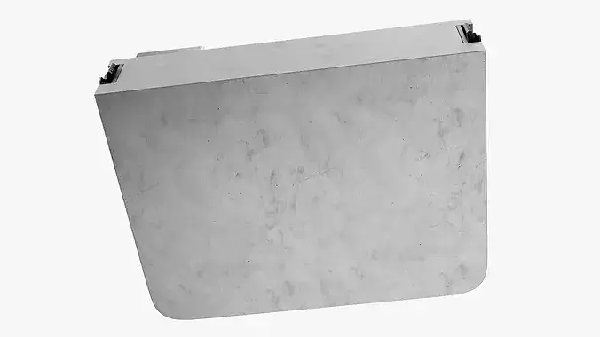 Skylab Food Heating and Serving Tray 3D model 7