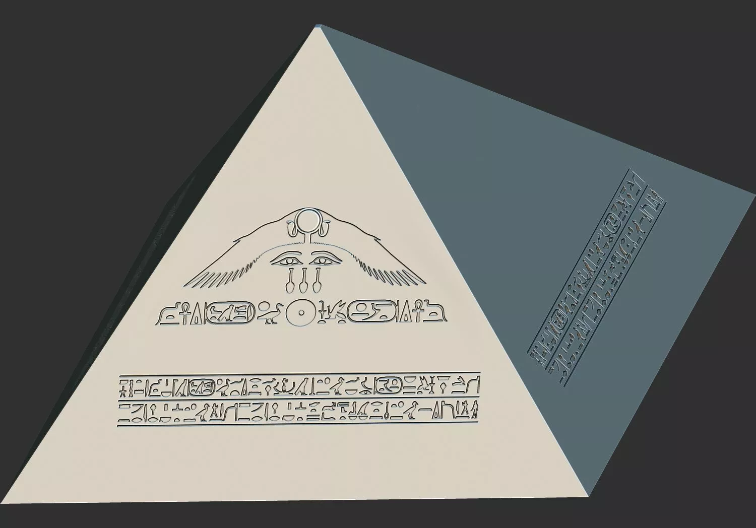 Egyptian Benben Pyramid 3D Printable STL Model 3D print model