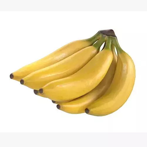 Banana Bunch Low-poly 3D model 2