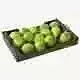 Breadfruit Cardboard Fruit Box Low-poly 3D model 7