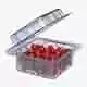 Cherry Fruit Box Plastic Transparent Low-poly 3D model 7