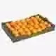Clementine Cardboard Fruit Box Low-poly 3D model 7