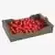 Cranberry Cardboard Fruit Box Low-poly 3D model 7