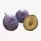 Damsun Plum Low-poly 3D model 7