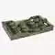 Feijoa Cardboard Fruit Box Low-poly 3D model 7