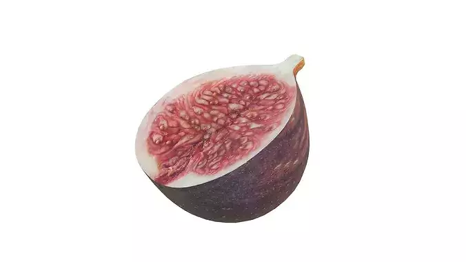 Fig Fruit Low-poly 3D model 5