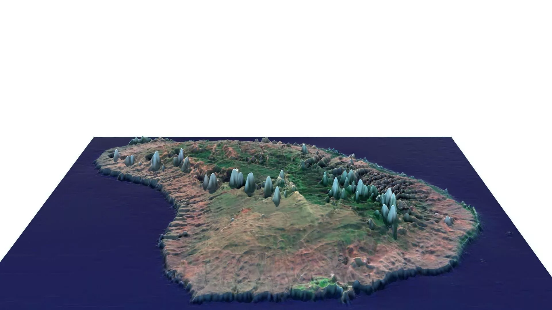 Lanai Island 3D model