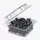 Jambul Fruit Box Plastic Transparent Low-poly 3D model 7