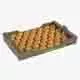 Kiwi Cardboard Fruit Box Low-poly 3D model
