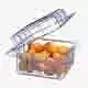 Kumquat Fruit Box Plastic Transparent Low-poly 3D model 7