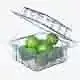 Lime Fruit Box Plastic Transparent Low-poly 3D model 7