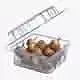 Longan Fruit Box Plastic Transparent Low-poly 3D model 7