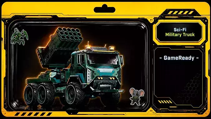 Sci-Fi Transport - Truck