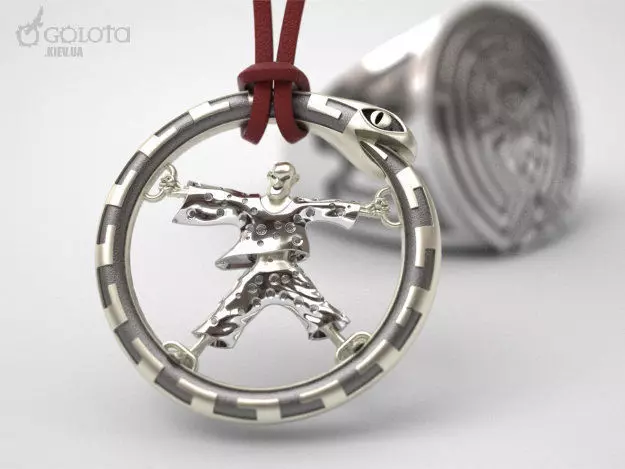 Crazy Bot original pendant 3D print model