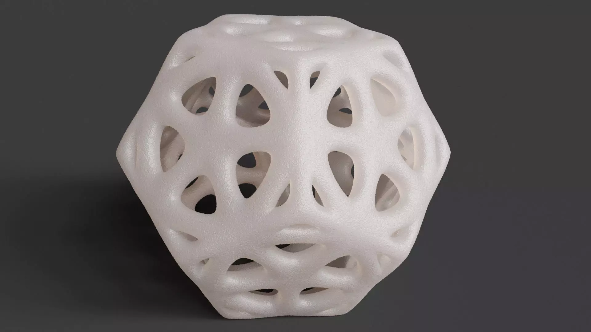 Dodecahedron Tessellated Frame 3D print model