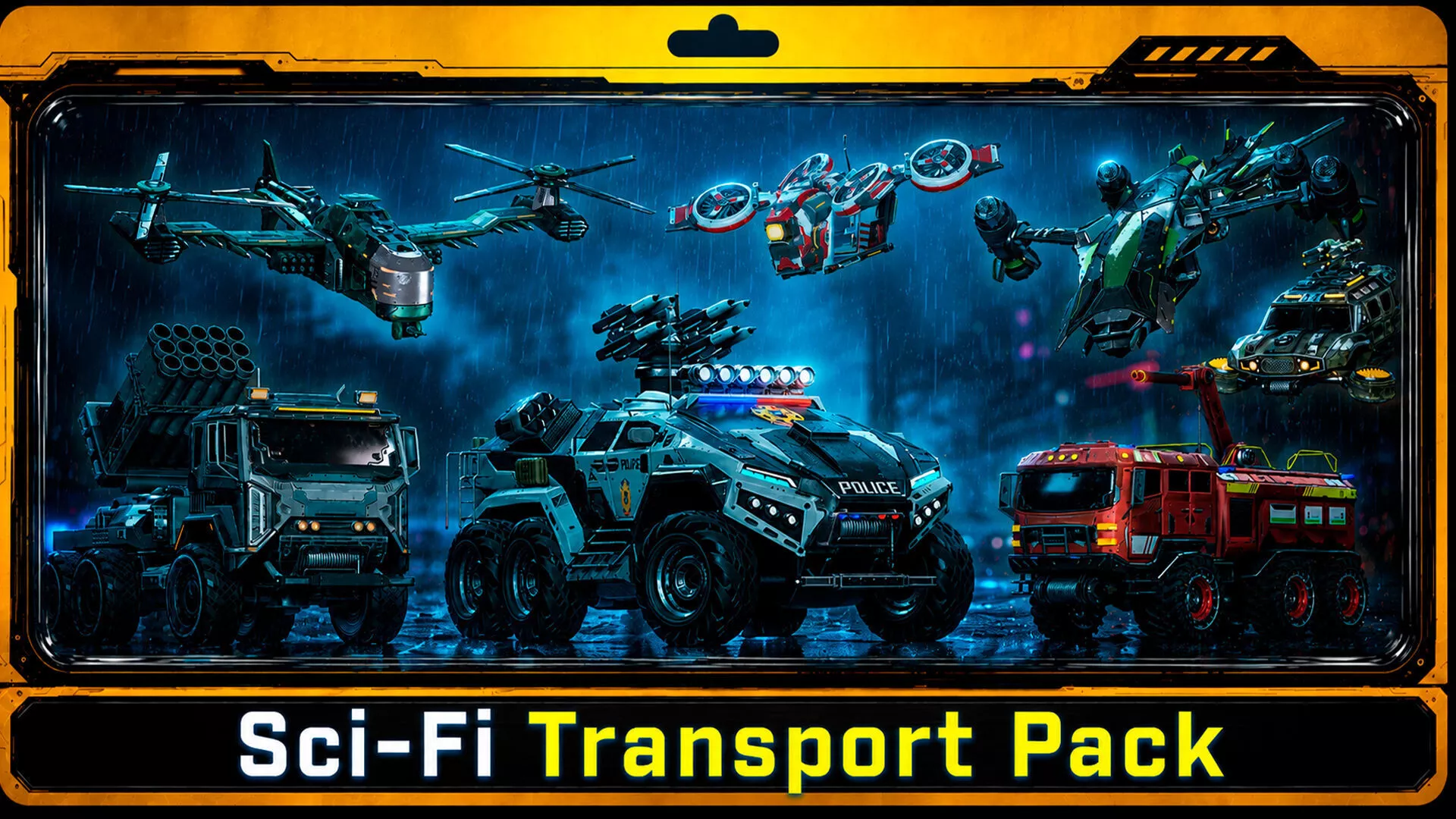 Sci-Fi Transport pack