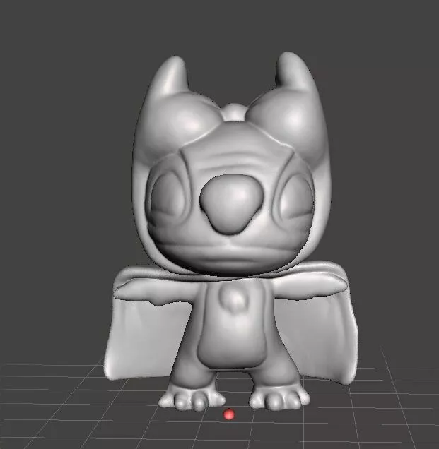 STITCH SUPERHERO FIGURE MODEL TOY STATUE FOR KIDS 3D print model