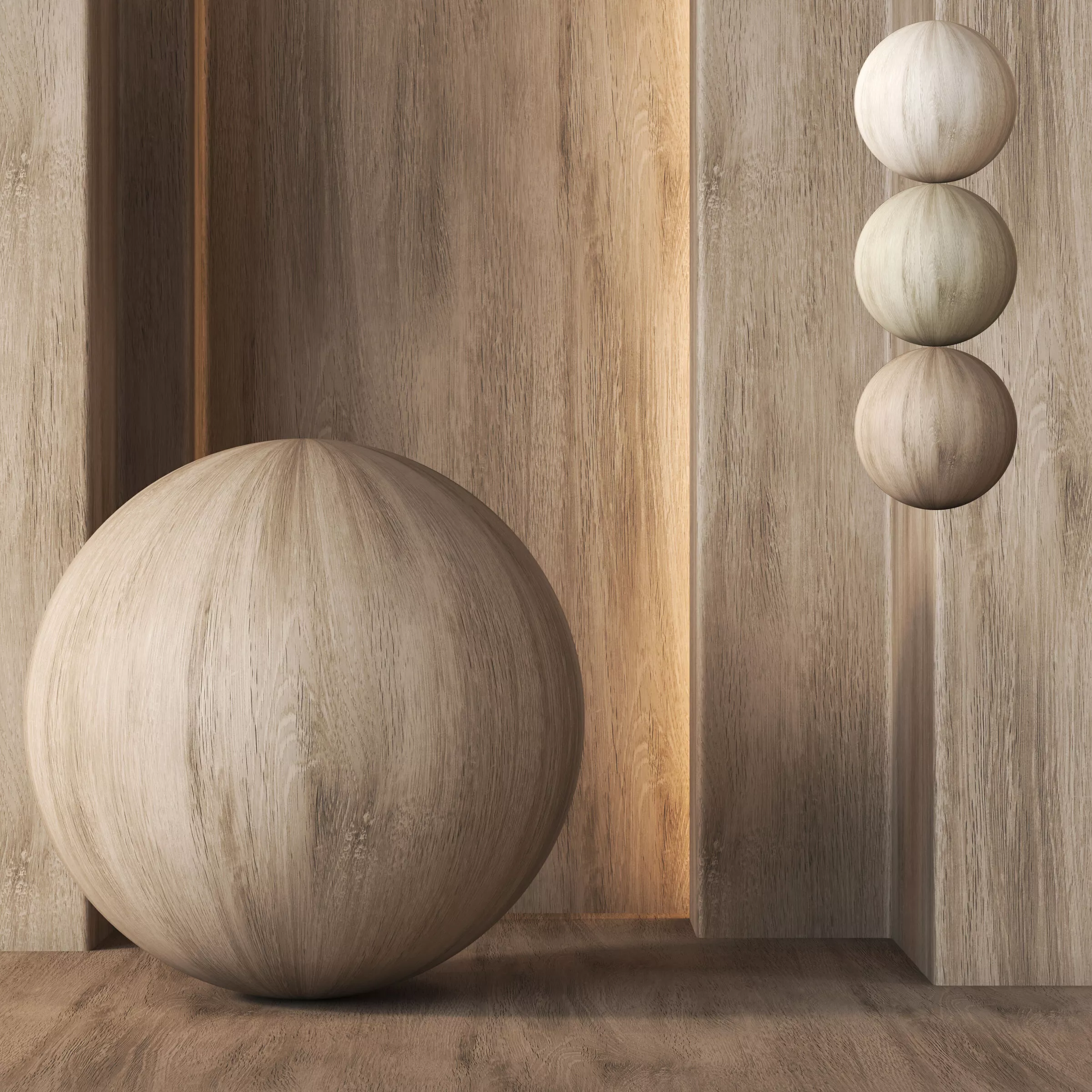 Oak Veneer Wood Texture - Seamless - 43 Texture