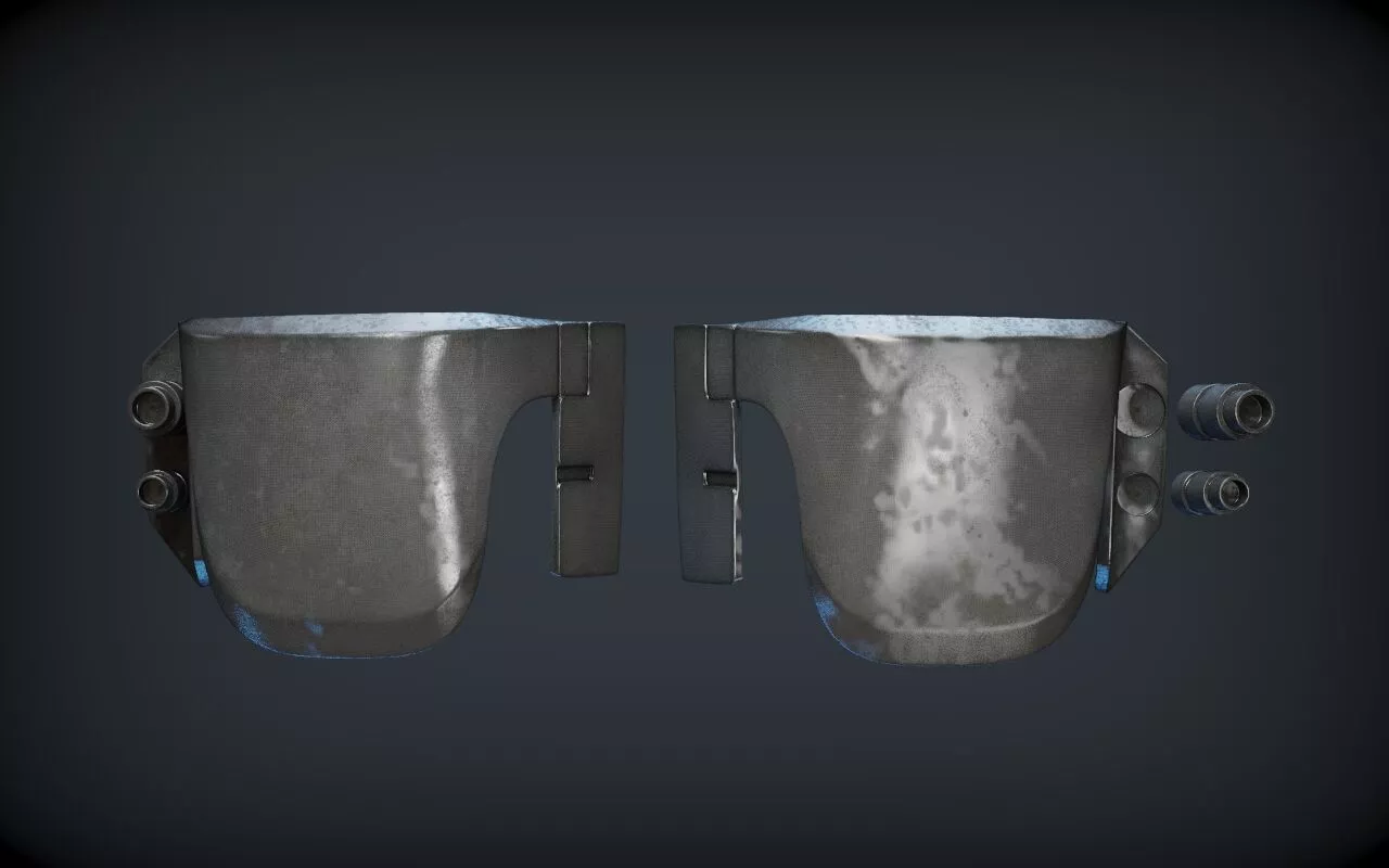 JANGO FETT KNEE ARMOR 3D print model