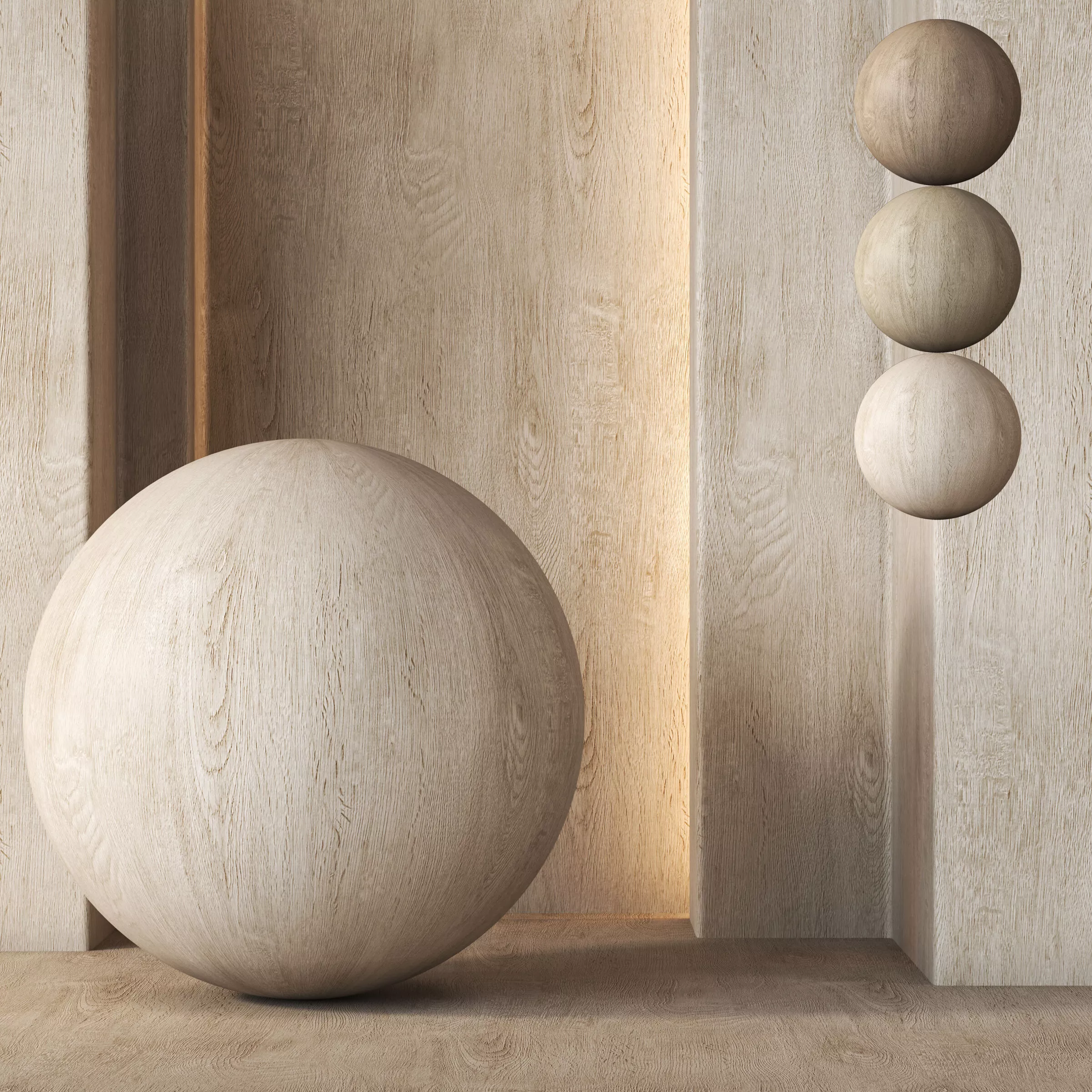 Oak Veneer Wood Texture - Seamless - 46 Texture