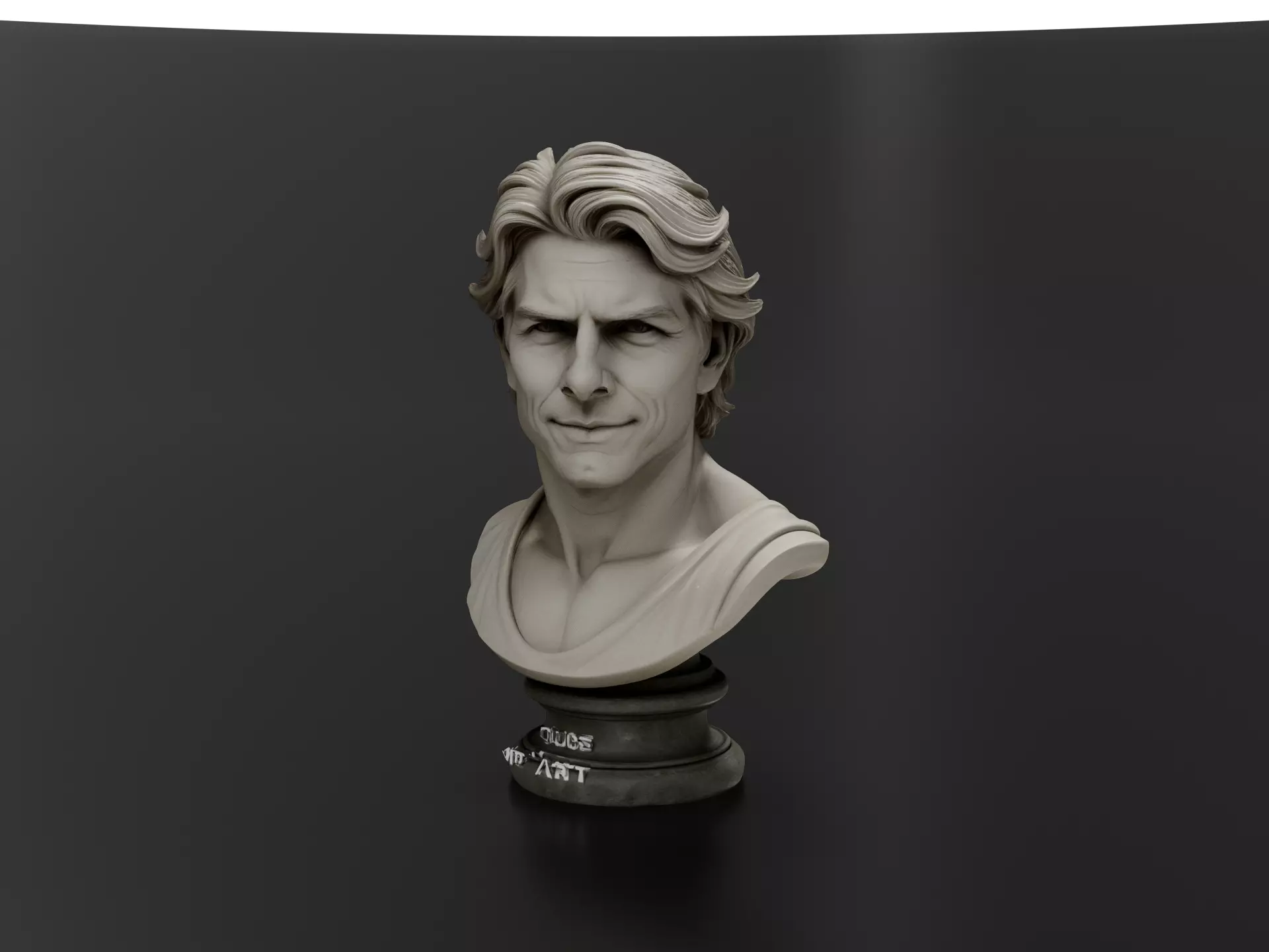 Tom Cruise statue 3D print model