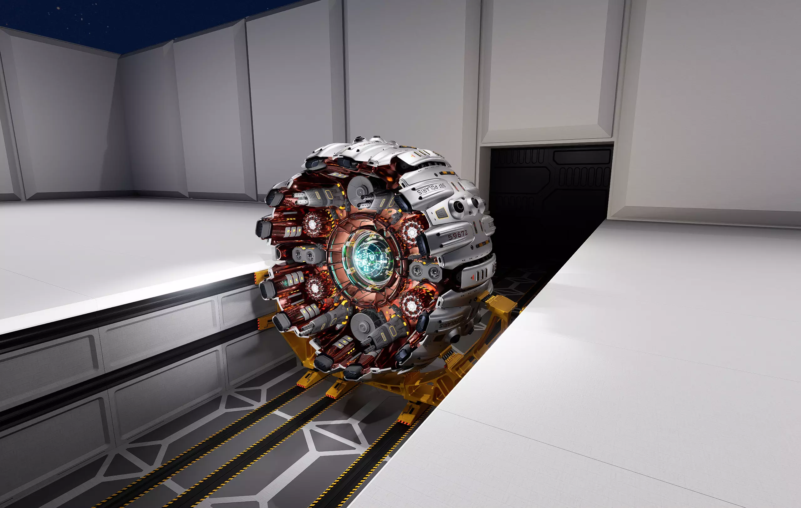 interstellar travel 3D model