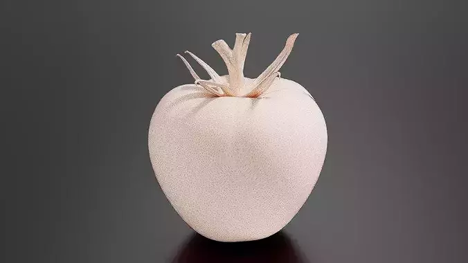 Tomato 03 Low-poly 3D model 7