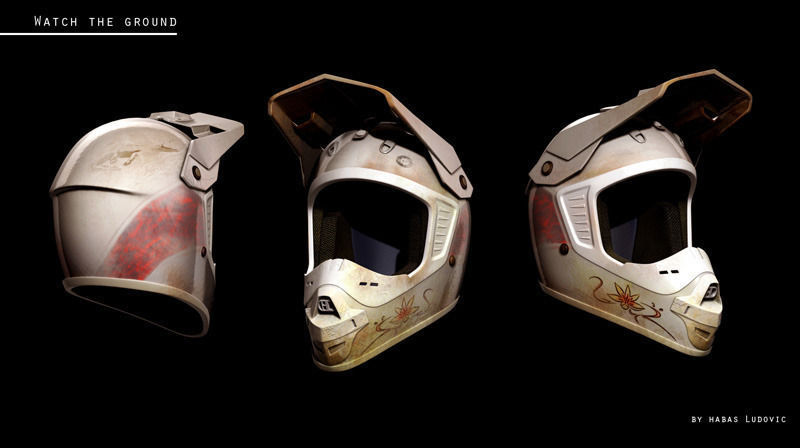 Biker - Rider - BMX 3D model_4