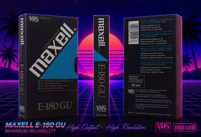 VHS Maxwell E-180