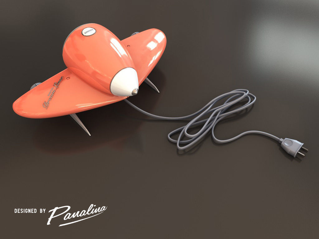 Digital Vintage Clock-Radio DreamLiner II - 3d model 3D model_4