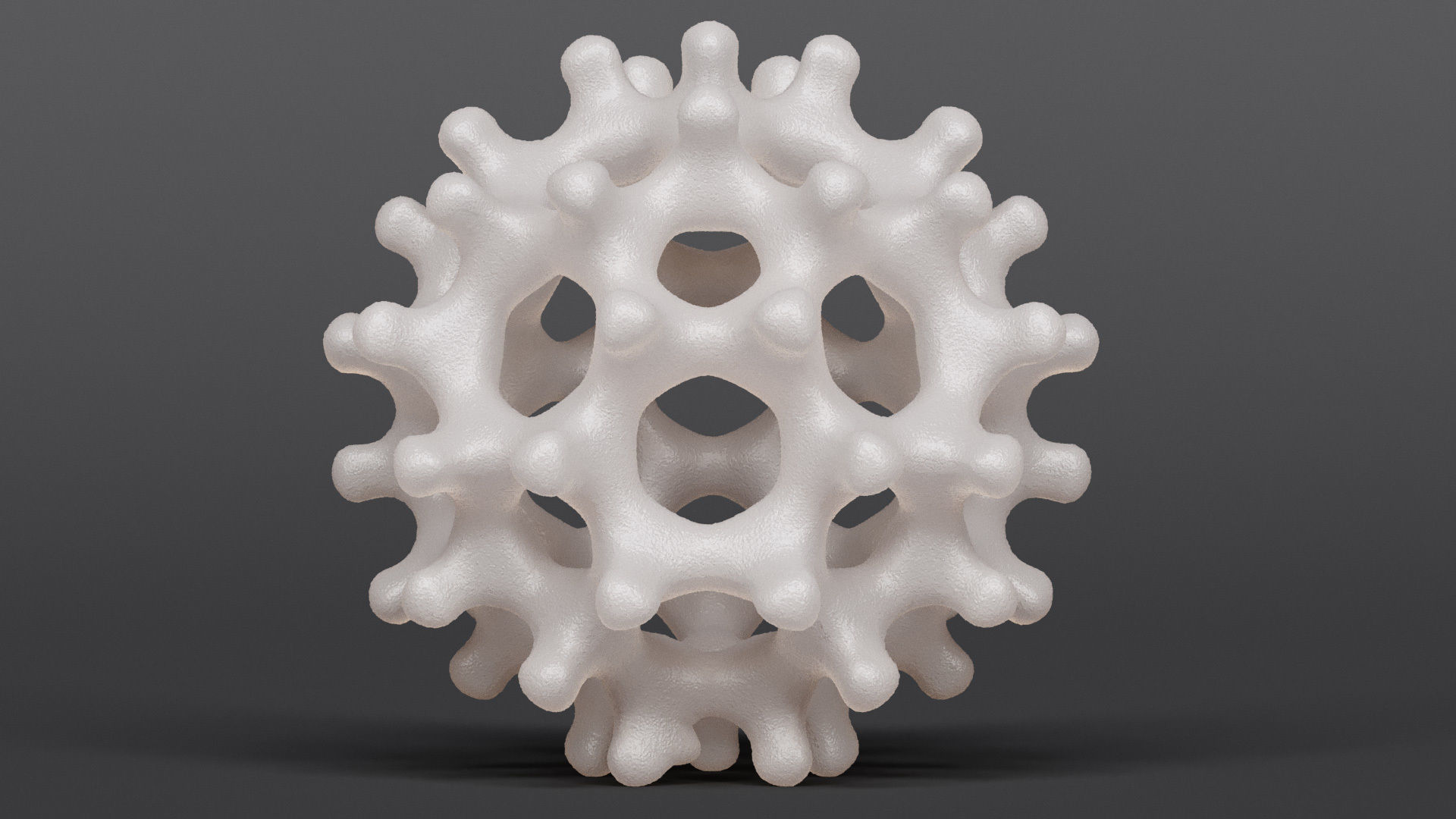 Icosahedral Virus 3D print model_7