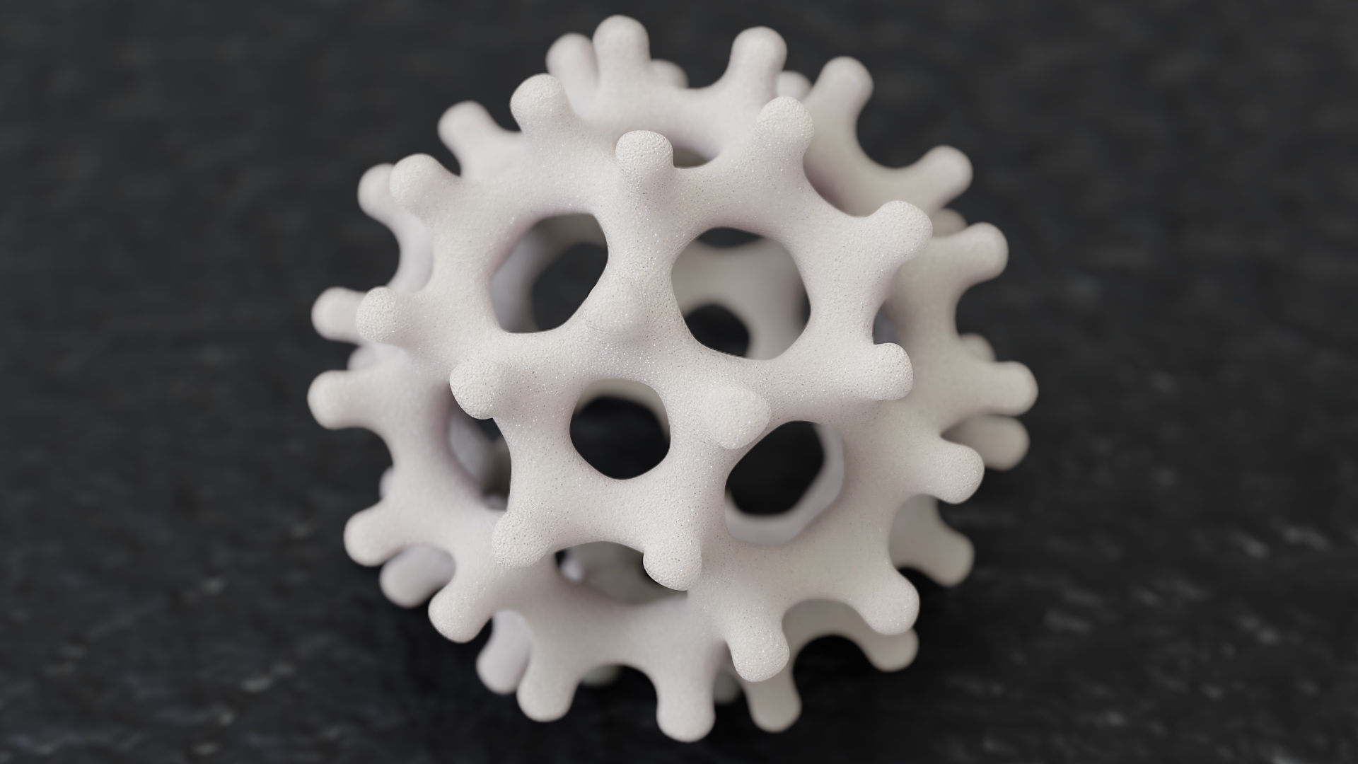 Icosahedral Virus 3D print model_5