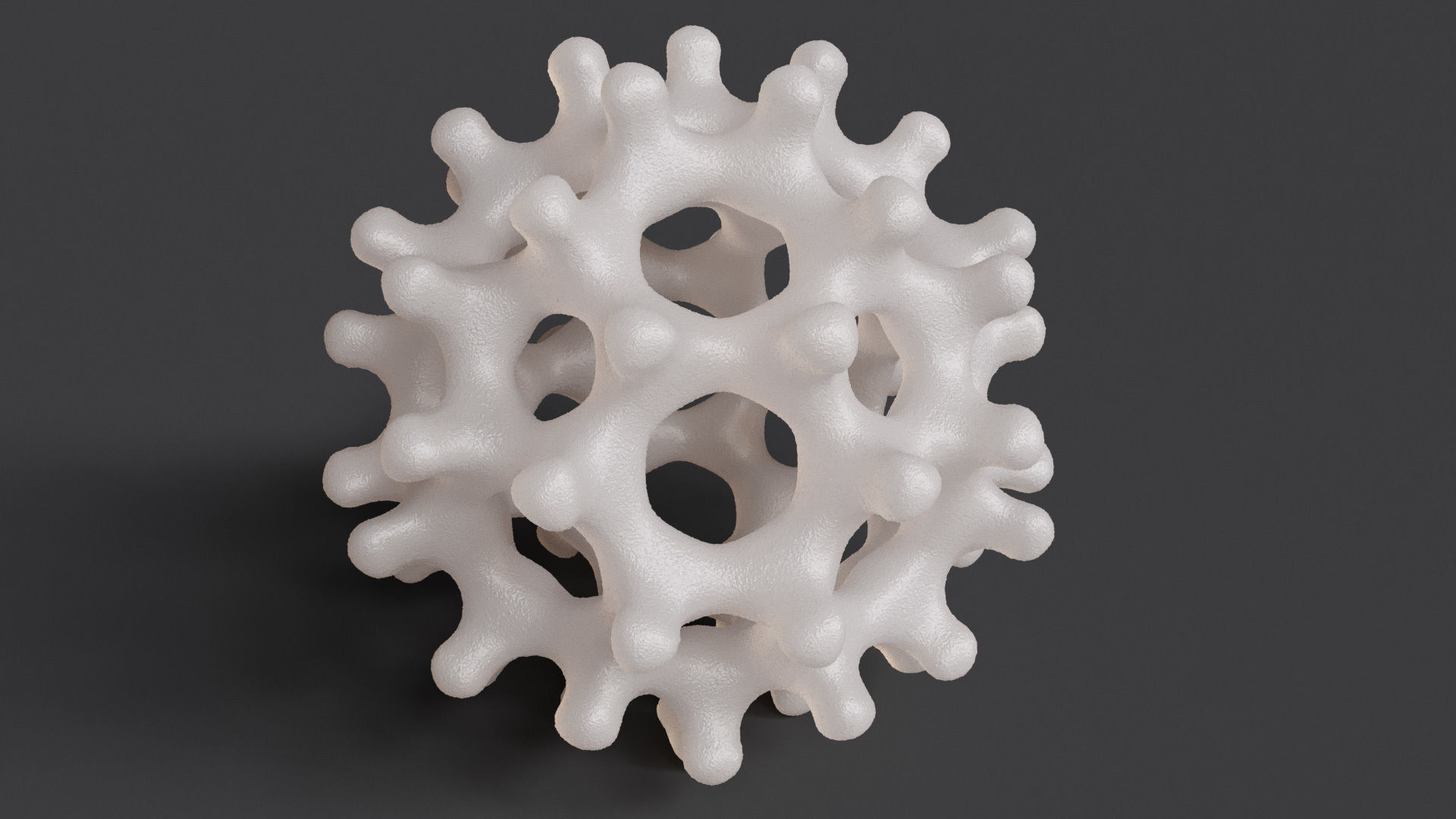 Icosahedral Virus 3D print model_6