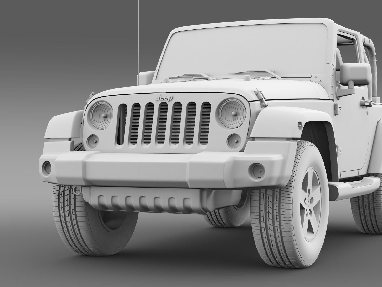 Jeep Wrangler Mountain 2012 3D model_14