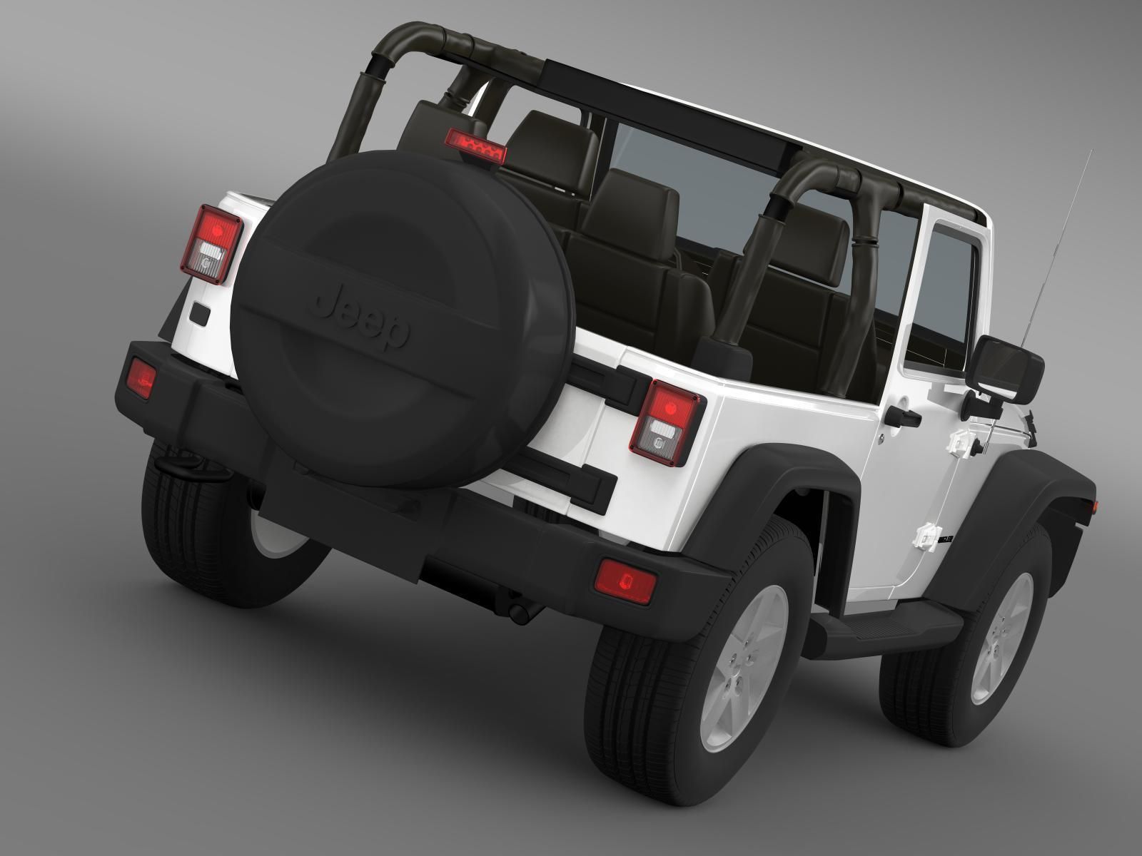 Jeep Wrangler Mountain 2012 3D model_1