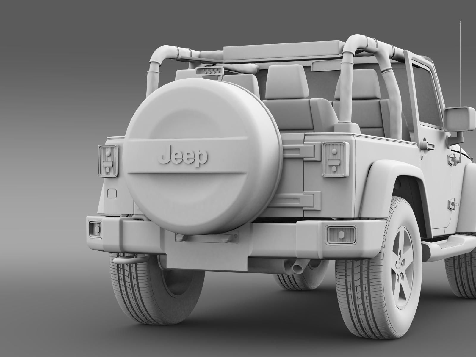 Jeep Wrangler Mountain 2012 3D model_15