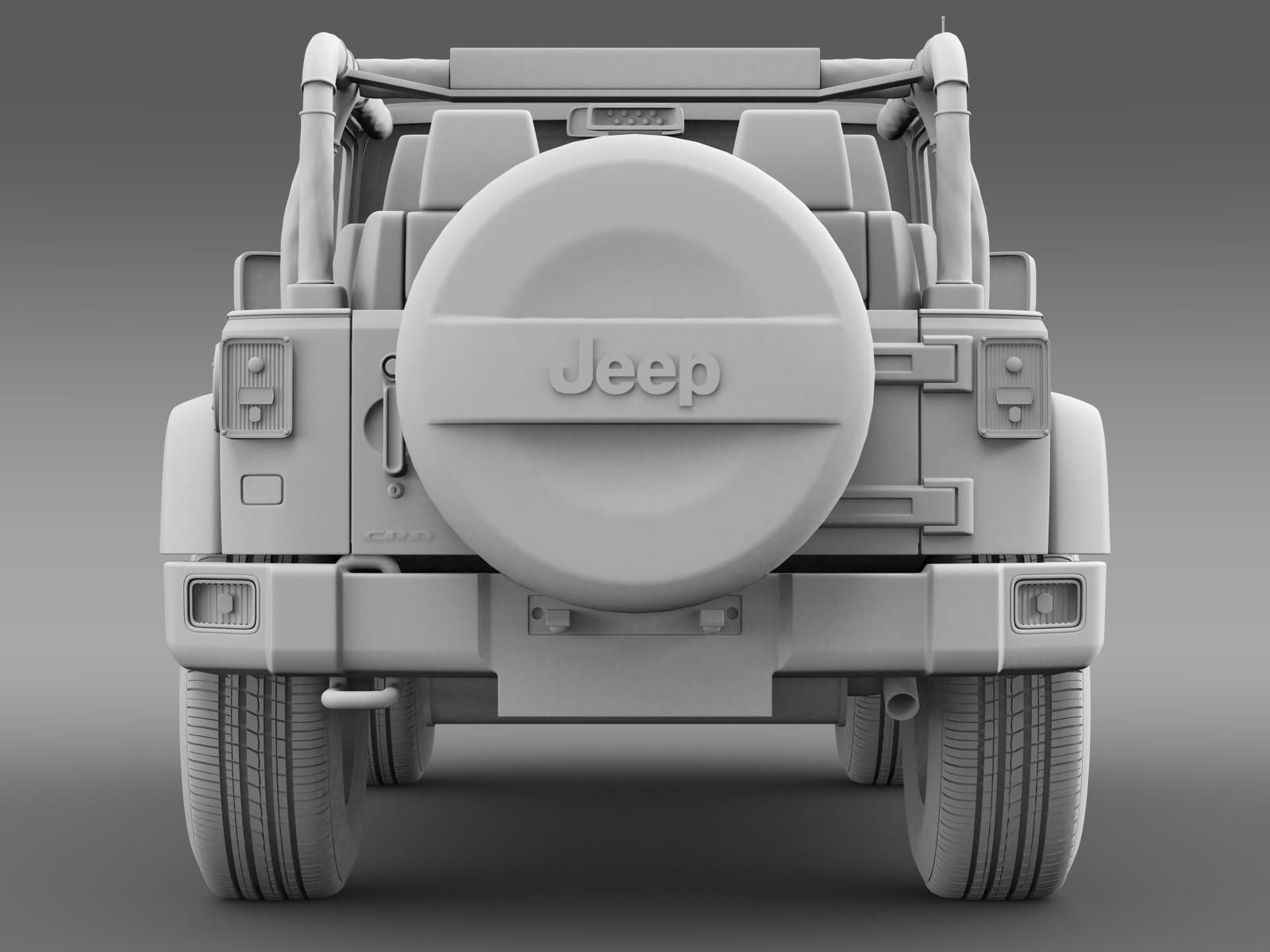 Jeep Wrangler Mountain 2012 3D model_13
