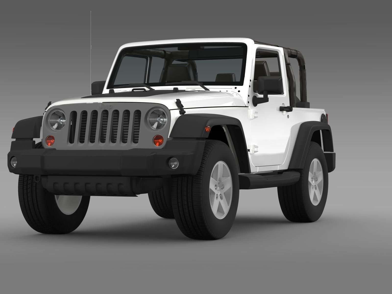 Jeep Wrangler Mountain 2012 3D model_4