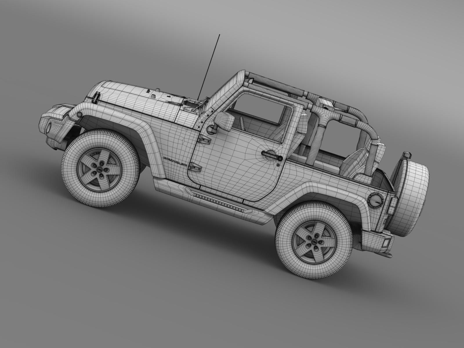 Jeep Wrangler Mountain 2012 3D model_18