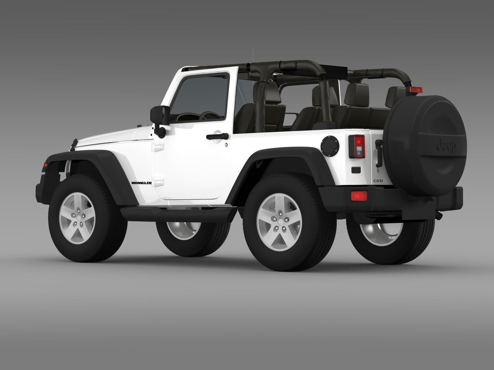 Jeep Wrangler Mountain 2012 3D model_5
