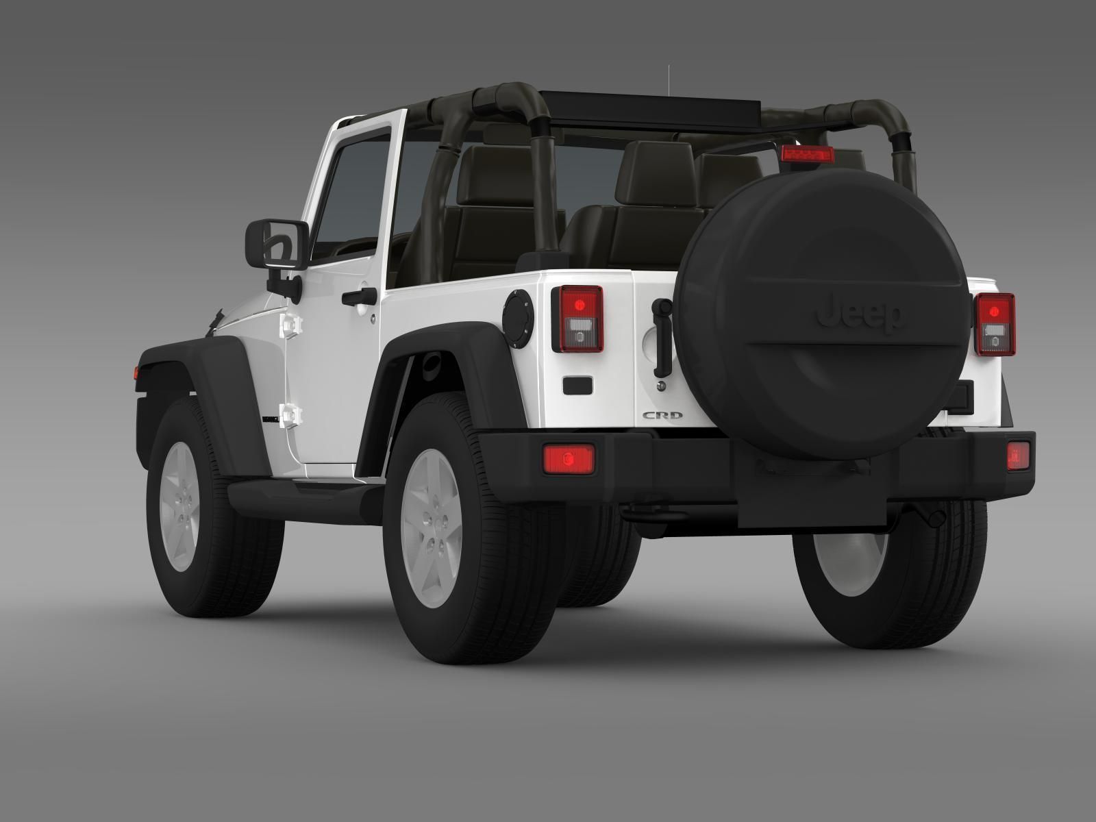 Jeep Wrangler Mountain 2012 3D model_6