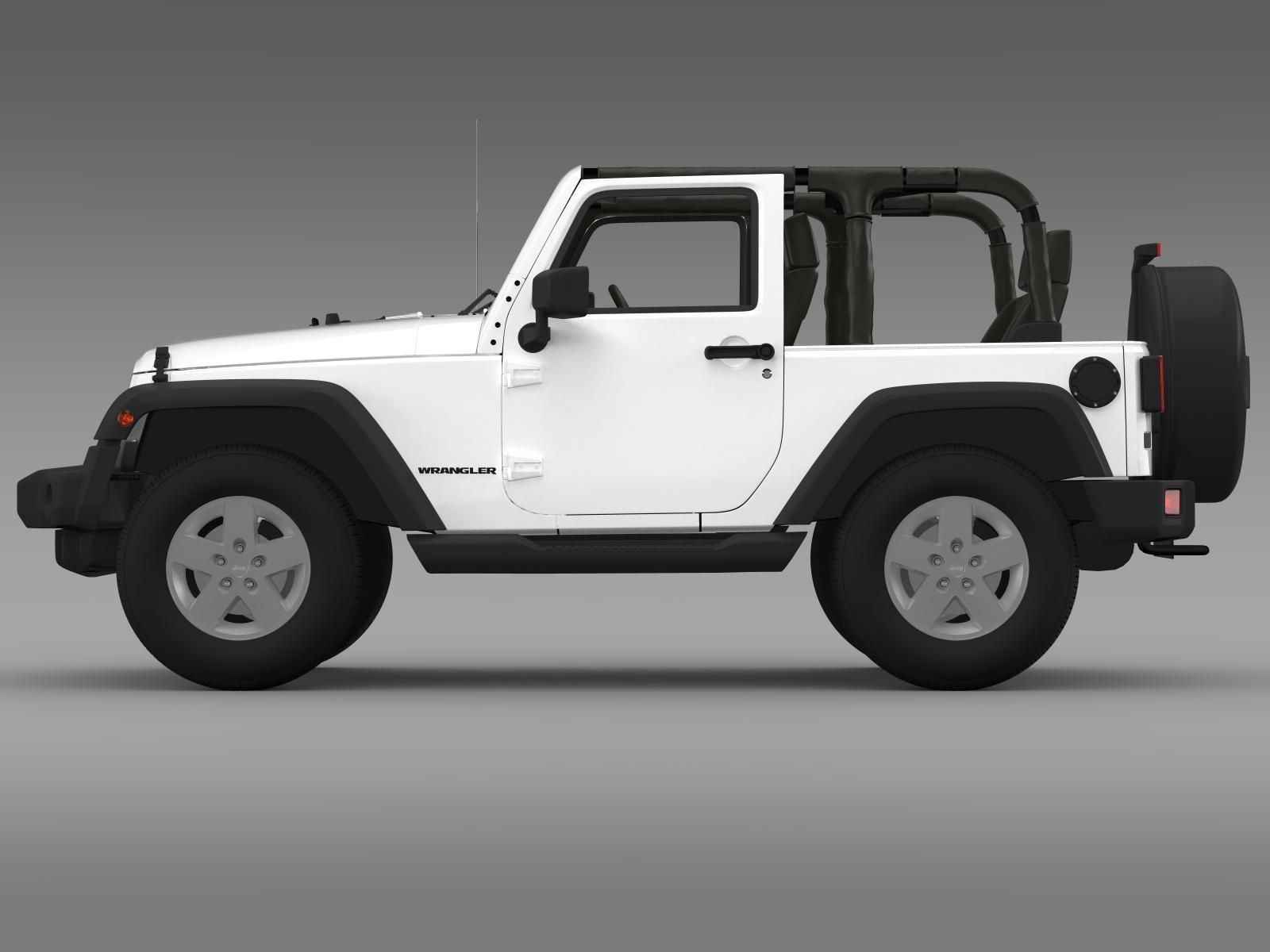 Jeep Wrangler Mountain 2012 3D model_2
