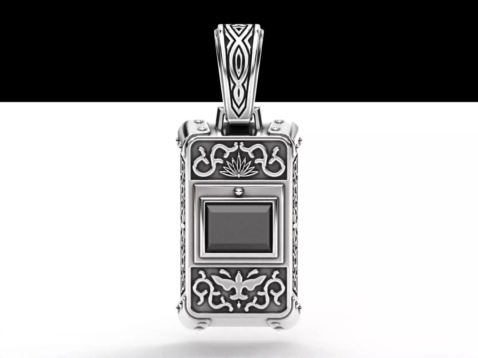 Pendant Welder mask with diamond 3D print model 3D print model