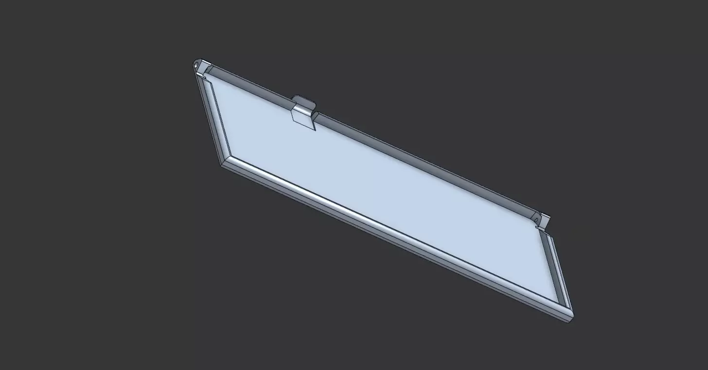 Renault Kadjar - Nissan Qashqai Sun Visor Vanity Mirror Cover 3D print model