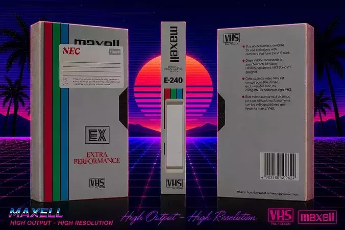 VHS Maxwell E-240EX